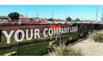 Custom Logo Print Fence Banner Mesh