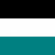 Black/White/Teal 
