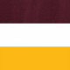 Maroon/White/Gold 
