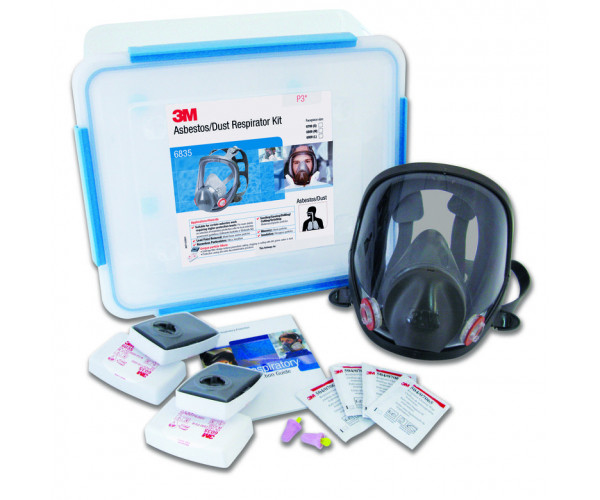 3M Asbestos/Dust Respirator Kit 6835 3M Full Face Respirator Kit Asbestos Silica Dust 6835 Full Face Combo Kits