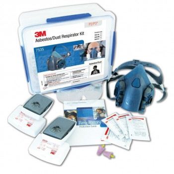 3M Half Face Mask Respirator Kit 7535 Asbestos Dust P2 P3