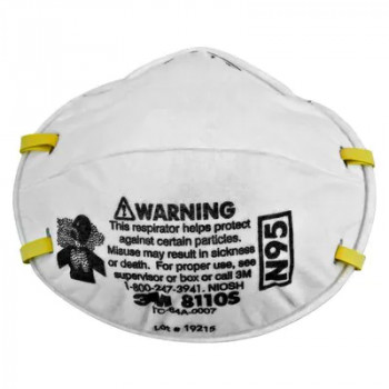 Small 3M Particulate Respirator N95 P2 Mask 8110S Box Of 20