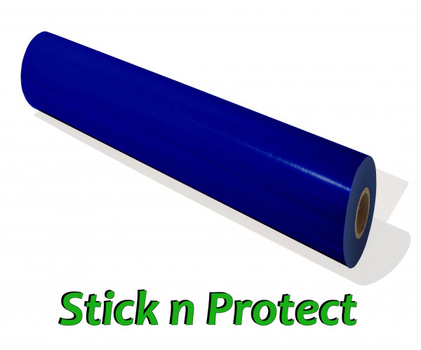 Blue Stick N Peel Multi Purpose Self Adhesive Film 425mm x 200m Blue Stick N Peel Multi Purpose Self Adhesive Film 425mm x 200m