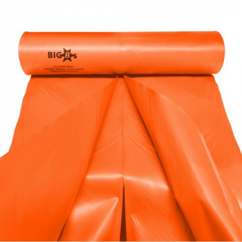 Builders Film Orange High Impact 4M X 33M X 200Um 4 Folded