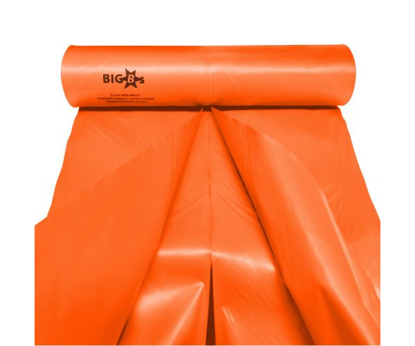 Builders Film ORANGE HIGH IMPACT 4M x 33M x 200um Concrete Grade Builders Film ORANGE HIGH IMPACT 4M x 33M x 200um Concrete Grade