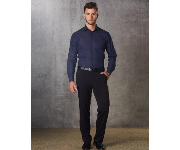 Mens Polyester/Viscose Stretch Pants Flexi Waist M9330 Mens Polyester/Viscose Stretch Pants Flexi Waist M9330