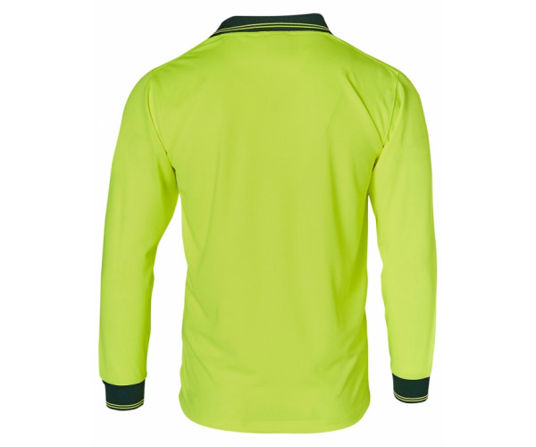 High Visibility Long Sleeve Polo SW05CD High Visibility Long Sleeve Polo SW05CD