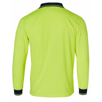 High Visibility Long Sleeve Polo Sw05cd