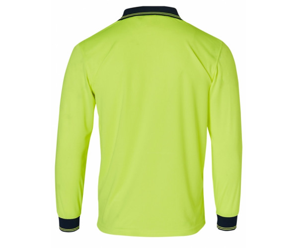 High Visibility Long Sleeve Polo SW05CD High Visibility Long Sleeve Polo SW05CD
