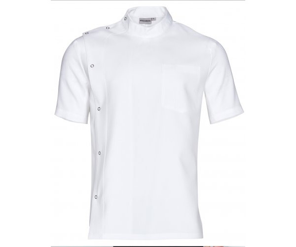 Men's Stud Front Short Sleeve Jacket M7636 Men's Stud Front Short Sleeve Jacket M7636