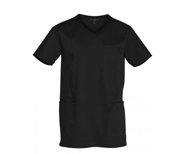 MENS V-NECK CONTRAST TRIM SCRUB TOP M7650 MENS V-NECK CONTRAST TRIM SCRUB TOP M7650