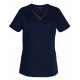 LADIES V-NECK CONTRAST TRIM SCRUB TOP M7660