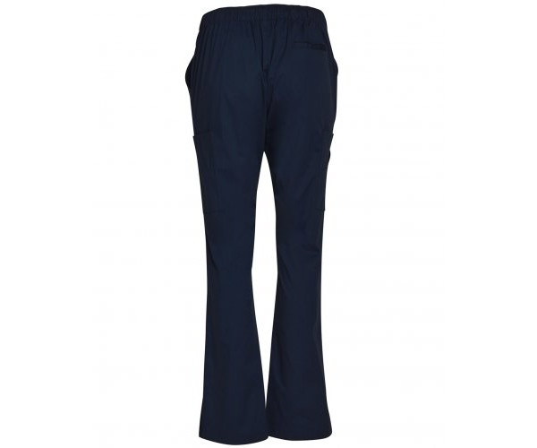 LADIES SEMI-ELASTIC WAIST TIE SOLID COLOUR SCRUB PANTS M9720 LADIES SEMI-ELASTIC WAIST TIE SOLID COLOUR SCRUB PANTS M9720
