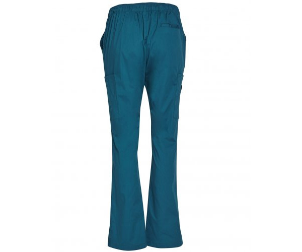 LADIES SEMI-ELASTIC WAIST TIE SOLID COLOUR SCRUB PANTS M9720 LADIES SEMI-ELASTIC WAIST TIE SOLID COLOUR SCRUB PANTS M9720