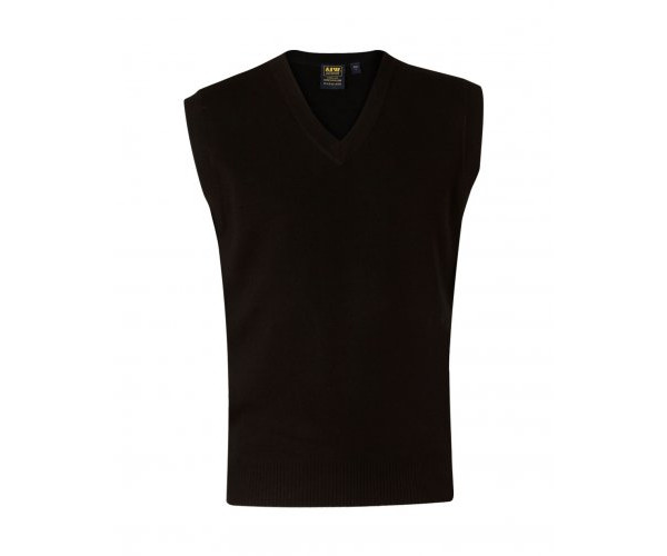 UNISEX WOOL/ACRYLIC V-NECK VEST WJ02 UNISEX WOOL/ACRYLIC V-NECK VEST WJ02