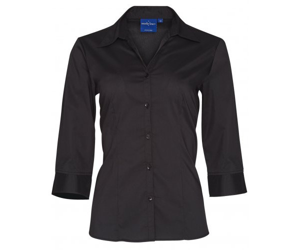 Women's Teflon Executive 3/4 Sleeve Shirt BS07Q Women's Teflon Executive 3/4 Sleeve Shirt BS07Q