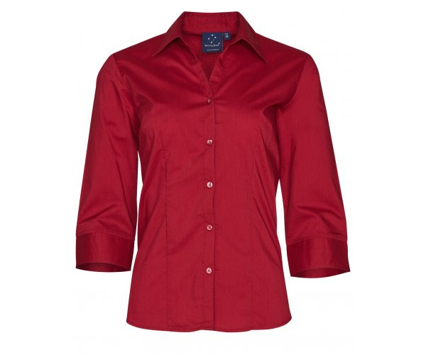 Women's Teflon Executive 3/4 Sleeve Shirt BS07Q Women's Teflon Executive 3/4 Sleeve Shirt BS07Q