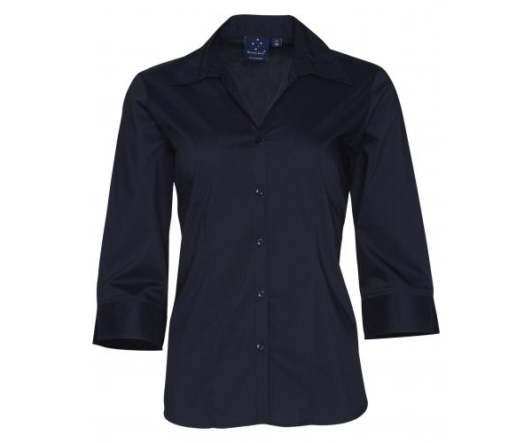 Women's Teflon Executive 3/4 Sleeve Shirt BS07Q Women's Teflon Executive 3/4 Sleeve Shirt BS07Q