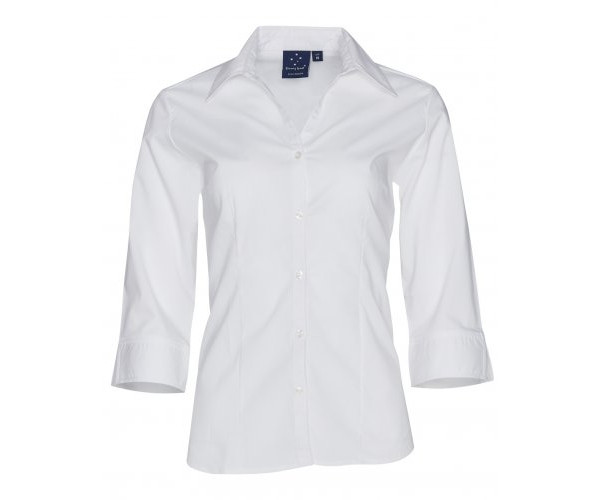 Women's Teflon Executive 3/4 Sleeve Shirt BS07Q Women's Teflon Executive 3/4 Sleeve Shirt BS07Q