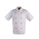 CHEF’S SHORT SLEEVE JACKET CJ02 CHEF’S SHORT SLEEVE JACKET CJ02