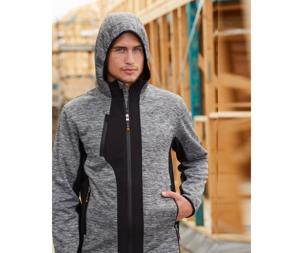 LAMINATED FUNCTIONAL KNIT HOODIE (FLEECE) LAMINATED FUNCTIONAL KNIT HOODIE (FLEECE)
