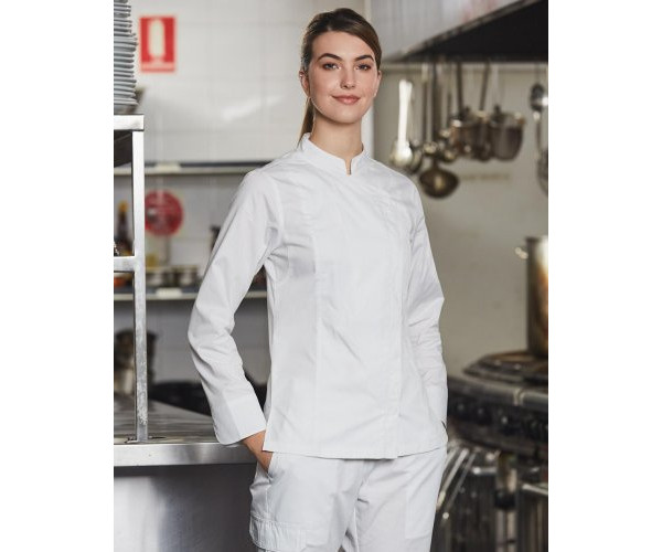 LADIES FUNCTIONAL CHEF JACKETS CJ04 LADIES FUNCTIONAL CHEF JACKETS CJ04