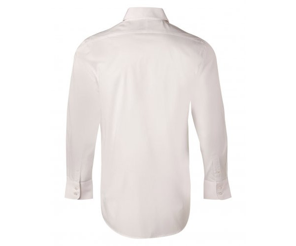 Mens Cotton/Poly Stretch Long Sleeve Shirt M7020L Mens Cotton/Poly Stretch Long Sleeve Shirt M7020L