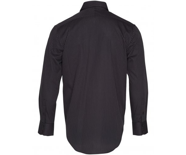 Men's Dobby Stripe Long Sleeve Shirt M7132 Men's Dobby Stripe Long Sleeve Shirt M7132