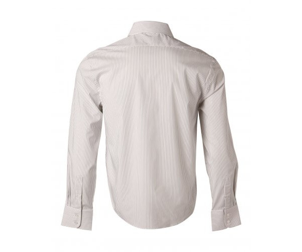 Men's Ticking Stripe Long Sleeve Shirt M7200L Men's Ticking Stripe Long Sleeve Shirt M7200L