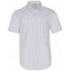 Men's Ticking Stripe Short Sleeve Shirt M7200S Men's Ticking Stripe Short Sleeve Shirt M7200S