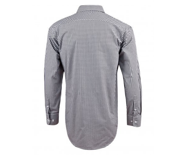 Men’s Gingham Check Long Sleeve Shirt With Roll-Up Tab Sleeve M7300L Men’s Gingham Check Long Sleeve Shirt With Roll-Up Tab Sleeve M7300L