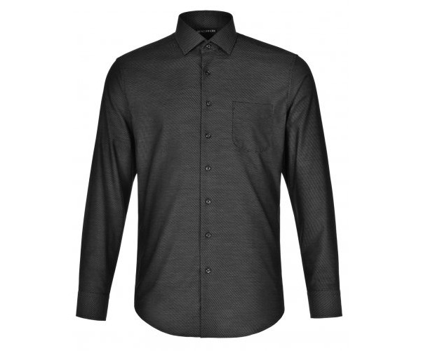 ASCOT MENS LONG SLEEVE DOT JACQUARD STRETCH SHIRT M7400L ASCOT MENS LONG SLEEVE DOT JACQUARD STRETCH SHIRT M7400L