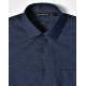 ASCOT MENS LONG SLEEVE DOT JACQUARD STRETCH SHIRT M7400L ASCOT MENS LONG SLEEVE DOT JACQUARD STRETCH SHIRT M7400L