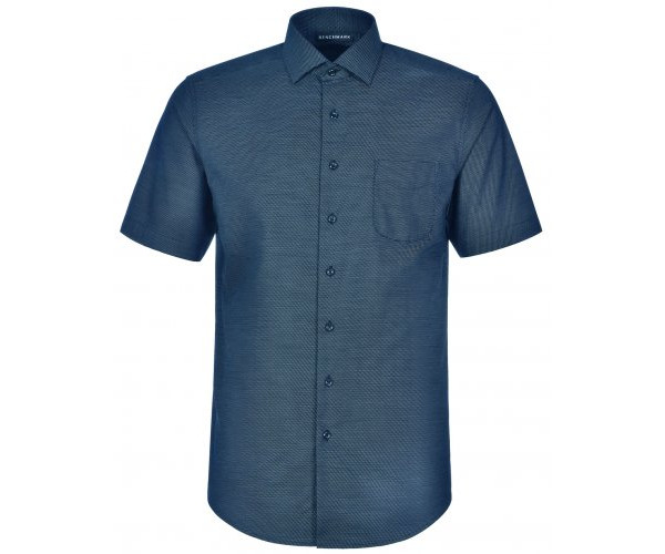 ASCOT MENS SHORT SLEEVE DOT JACQUARD STRETCH SHIRT M7400S ASCOT MENS SHORT SLEEVE DOT JACQUARD STRETCH SHIRT M7400S