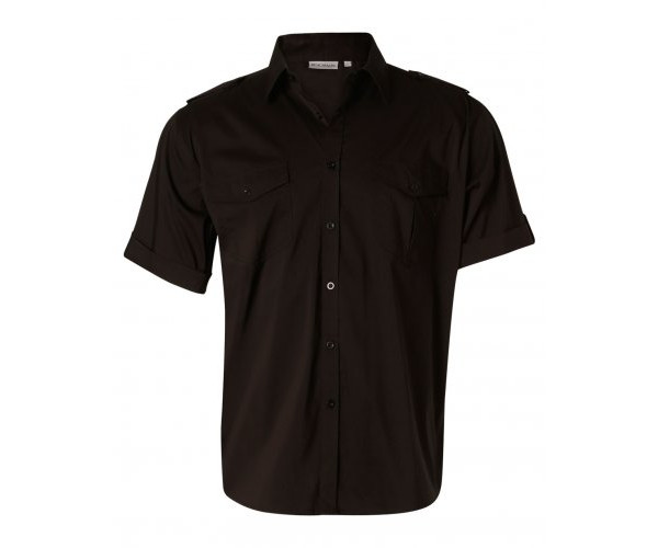 Short Sleeve Military Shirt For Men M7911 Short Sleeve Military Shirt For Men M7911
