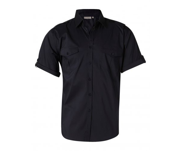 Short Sleeve Military Shirt For Men M7911 Short Sleeve Military Shirt For Men M7911