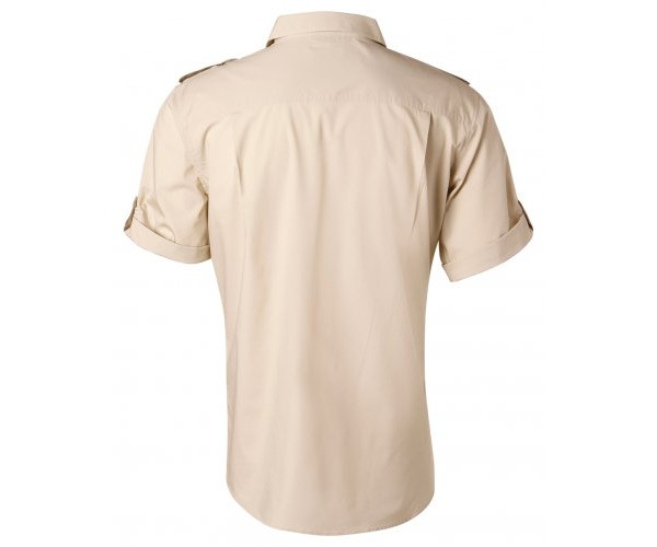 Short Sleeve Military Shirt For Men M7911 Short Sleeve Military Shirt For Men M7911