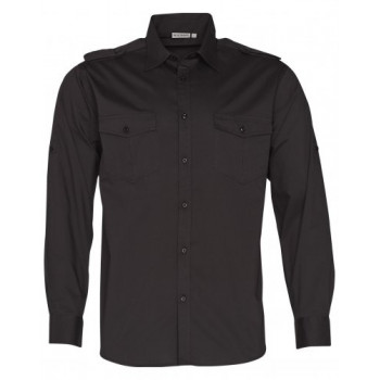 Men's Long Sleeve Military Shirt M7912