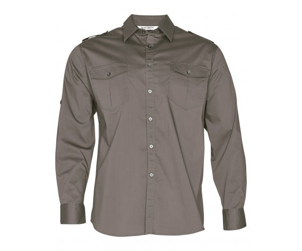 Mens Long Sleeve Military Shirt M7912 Mens Long Sleeve Military Shirt M7912