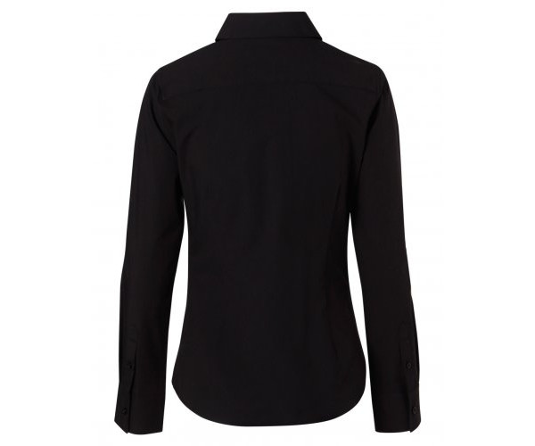 Womens Cotton/Poly Stretch Long Sleeve Shirt M8020L Womens Cotton/Poly Stretch Long Sleeve Shirt M8020L