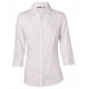 Ladies Cotton/Polyester Stretch 3/4 Sleeve Shirt M8020Q Ladies Cotton/Polyester Stretch 3/4 Sleeve Shirt M8020Q