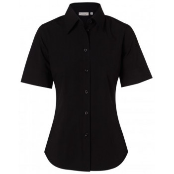 Women's Cotton/Poly Stretch Sleeve Shirt M8020s