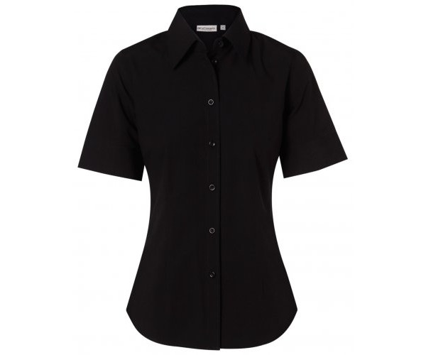 Womens Cotton/Poly Stretch Sleeve Shirt M8020S Womens Cotton/Poly Stretch Sleeve Shirt M8020S