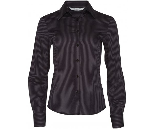 Ladies Dobby Stripe Long Sleeve Shirt M8132 Ladies Dobby Stripe Long Sleeve Shirt M8132