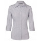 Women's Ticking Stripe 3/4 Sleeve Shirt M8200Q Women's Ticking Stripe 3/4 Sleeve Shirt M8200Q