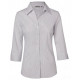 Women's Ticking Stripe 3/4 Sleeve Shirt M8200Q Women's Ticking Stripe 3/4 Sleeve Shirt M8200Q