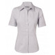 Women's Ticking Stripe Short Sleeve Shirt M8200S Women's Ticking Stripe Short Sleeve Shirt M8200S