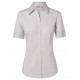 Women's Ticking Stripe Short Sleeve Shirt M8200S Women's Ticking Stripe Short Sleeve Shirt M8200S