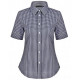 Ladies Gingham Check Short Sleeve Shirt M8300S Ladies Gingham Check Short Sleeve Shirt M8300S
