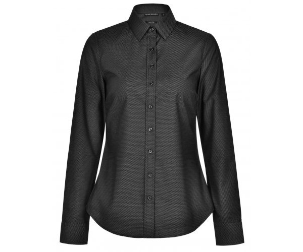 ASCOT LADIES LONG SLEEVE DOT JACQUARD STRETCH SHIRT M8400L ASCOT LADIES LONG SLEEVE DOT JACQUARD STRETCH SHIRT M8400L